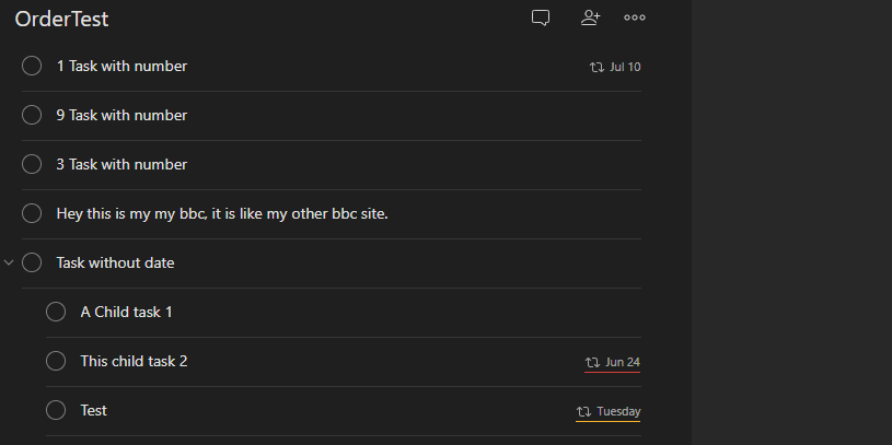 Marking off the Todist task for Todist blog...